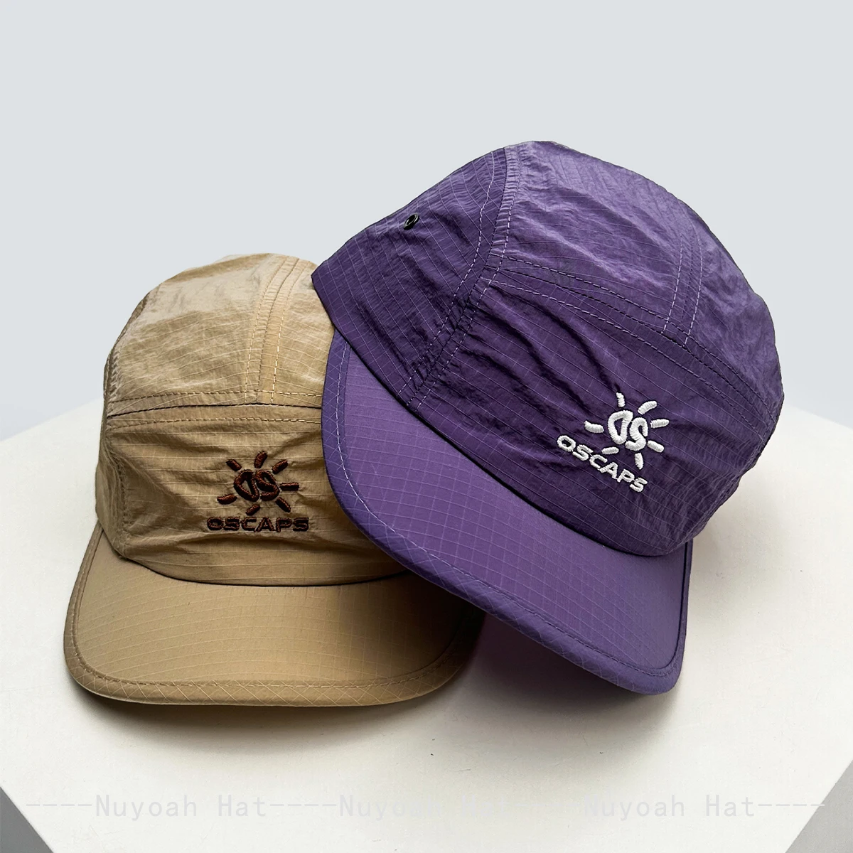 Short Eaves Quick-dry Letter Embroidery Baseball Hats Sunshade Simple New Men Women Versatile Plaid Fashion Peaked Caps Outdoor