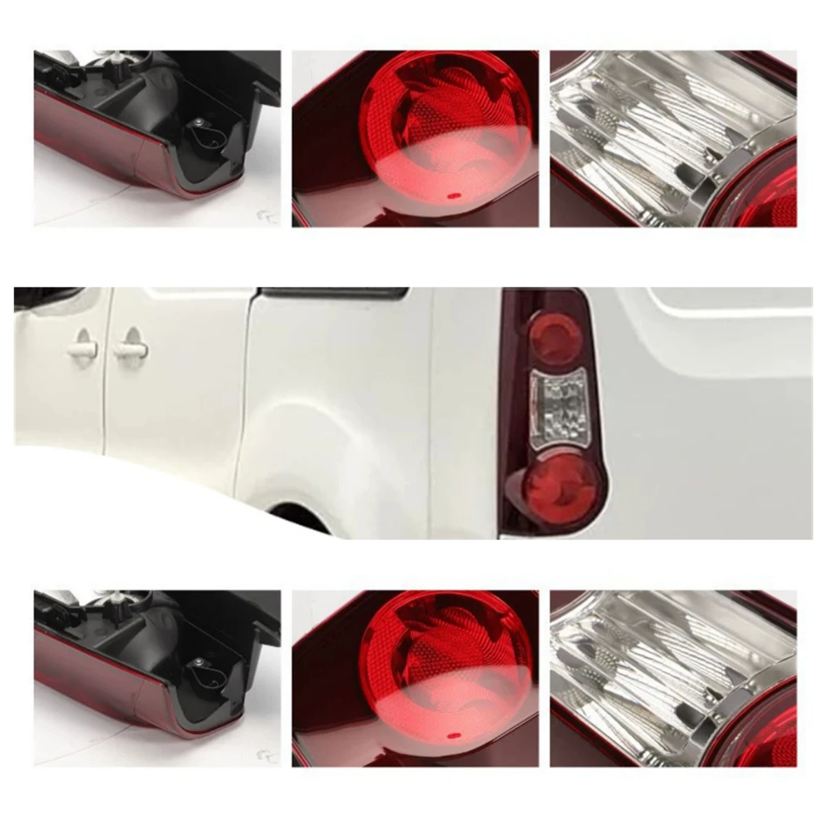 9677205580 9677205480 Tail Light Rear Brake Turn Lamp for Berlingo Mk2 Van Running Reverse Lamp