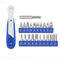 14/22 in 1 Ultra Short Hex Screwdriver Bit Set Cross Slotted Torx Hexagonal Electric Screw Driver with Magnetic Hand Drill Bits