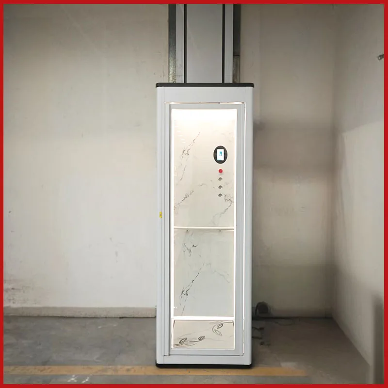 

Home Elevator 2-3 Floor Family Indoor Small Simple Hydraulic Lift Self-built House Villa Loft LOFT Elevator