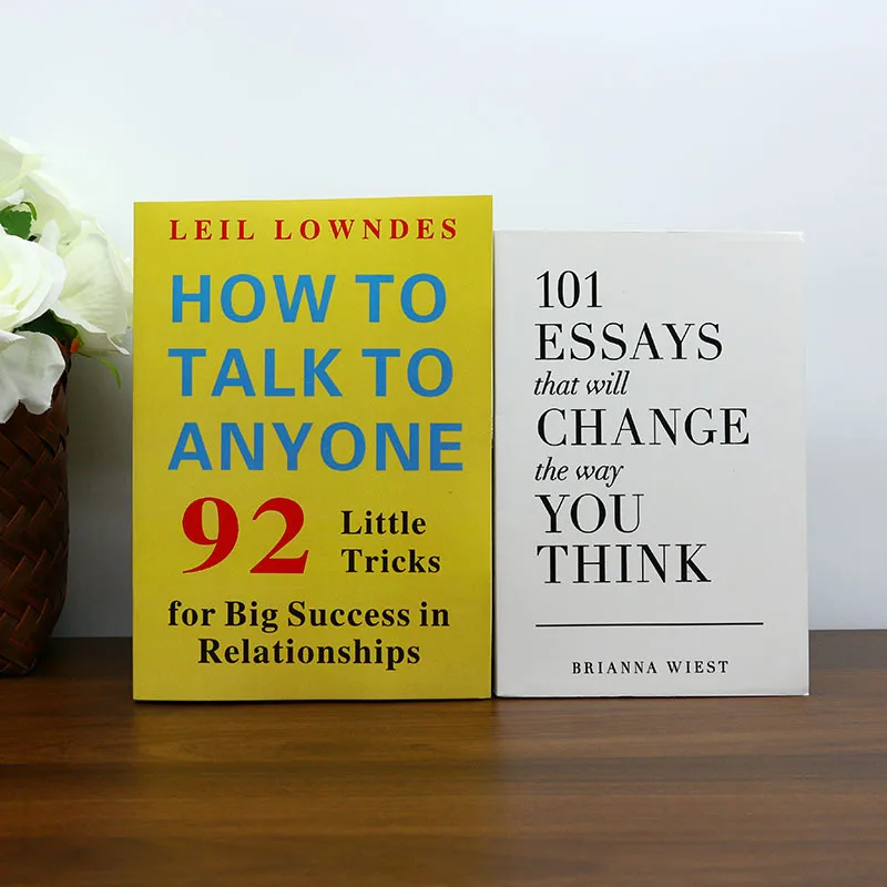 

《Как говорить к Anyone》+ 《101 Essays That Will Change the Way You Think》Подарочный набор книг-трансформеров «Подарок»