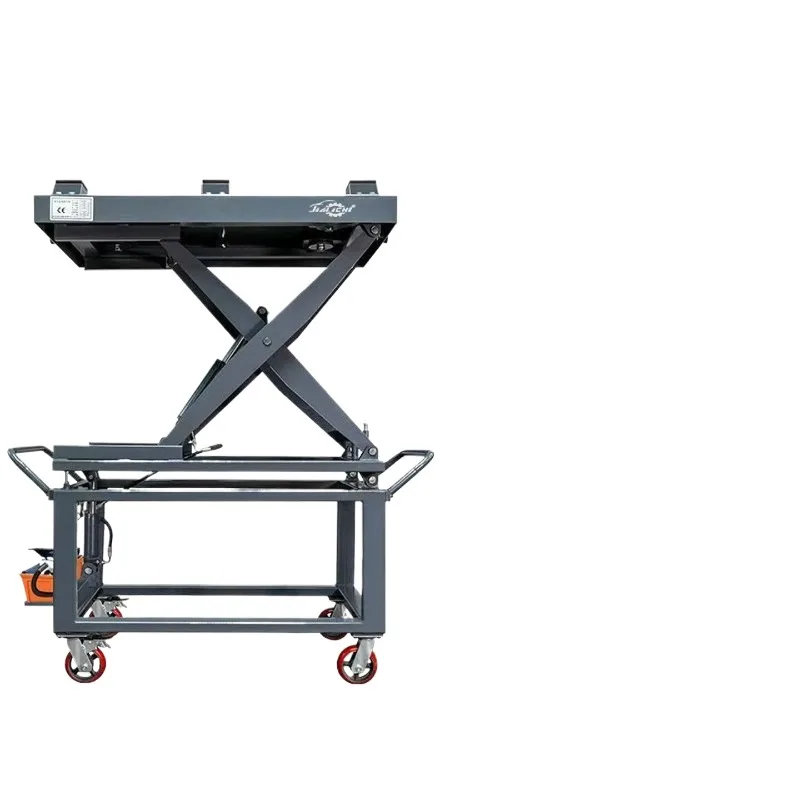 Automobile new energy battery lift, electric vehicle battery package disassembly and maintenance platform pneumatic