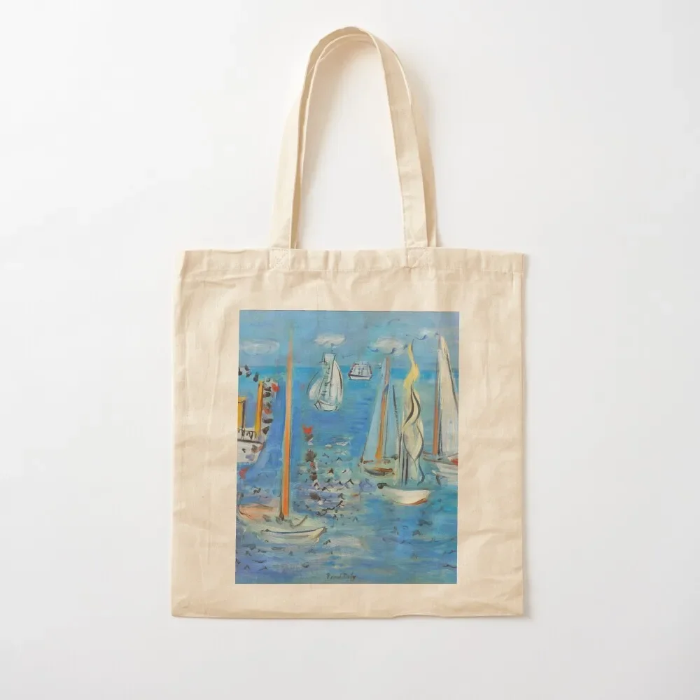 

Raoul Dufy Bateaux Tote Bag supermarket folding bag Woman shopper bag