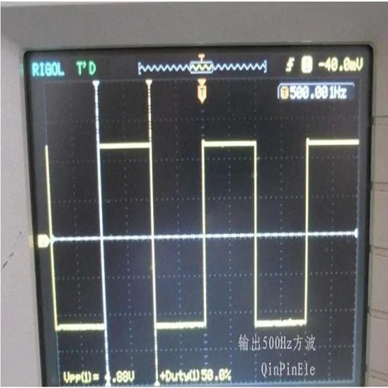 DDS signal generator AD9850   source PC control parameters