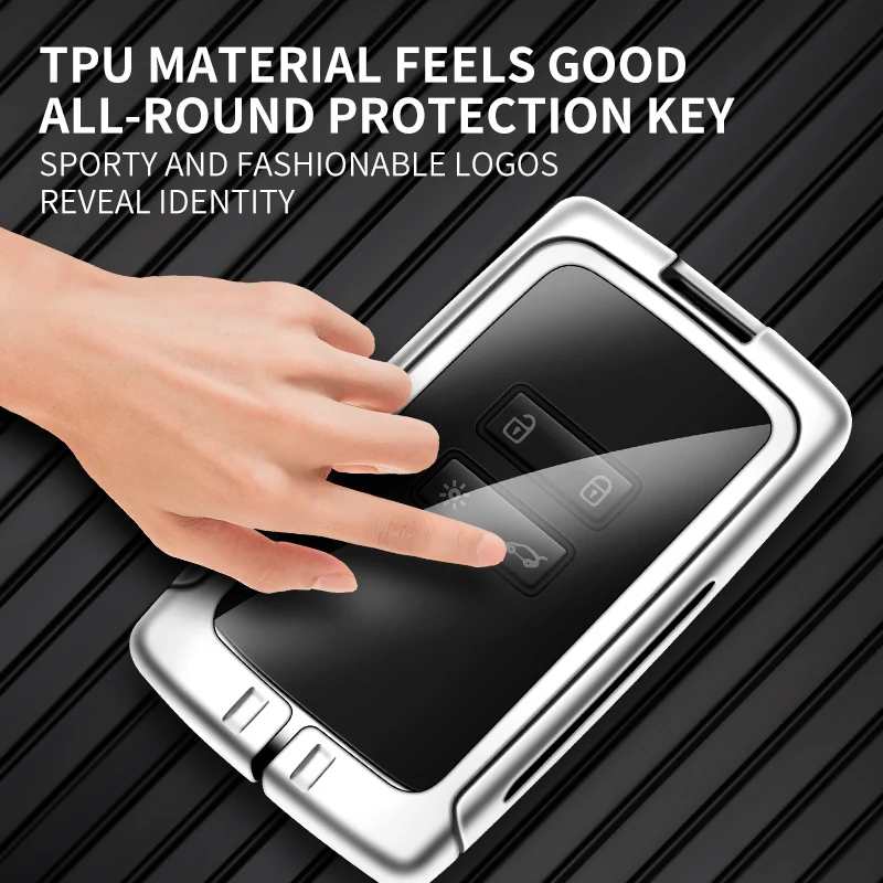 Zinc Alloy Leather Car Key Cover For Renault Koleos Kadjar Captur Megane Talisman Espace Clio Zoe Scenic 4 Arkana Dacia Sandero