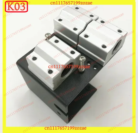 k3 Alloy All‑Metal X‑Axis Extruder Carriage, 45mm Rod Spacing Bracket Fit for MK8‑Style Extruder, 3D Printer Spare Accessories
