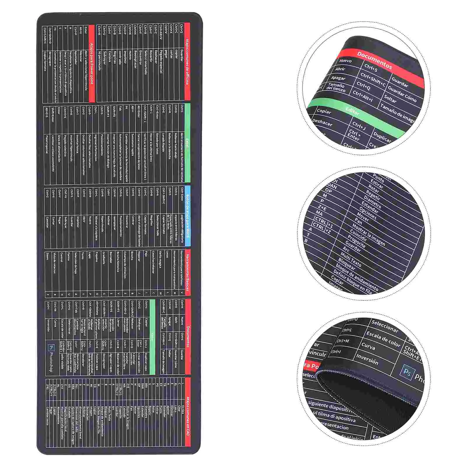 

Game Pad Keyboard Mouse Pad Desk Mouse Pad Keyboard Mat Desk Keyboard Pad anti slip keyboard pad with