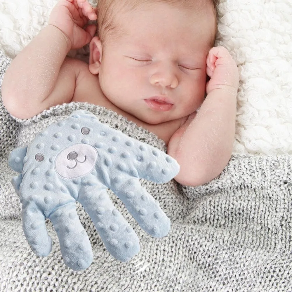 قفاز كهربائي لمنع بدء الأطفال بتصميم يدوي كرتوني لنوم الطفل وجهاز تحكم عن بعد مع جهاز تحكم عن بعد