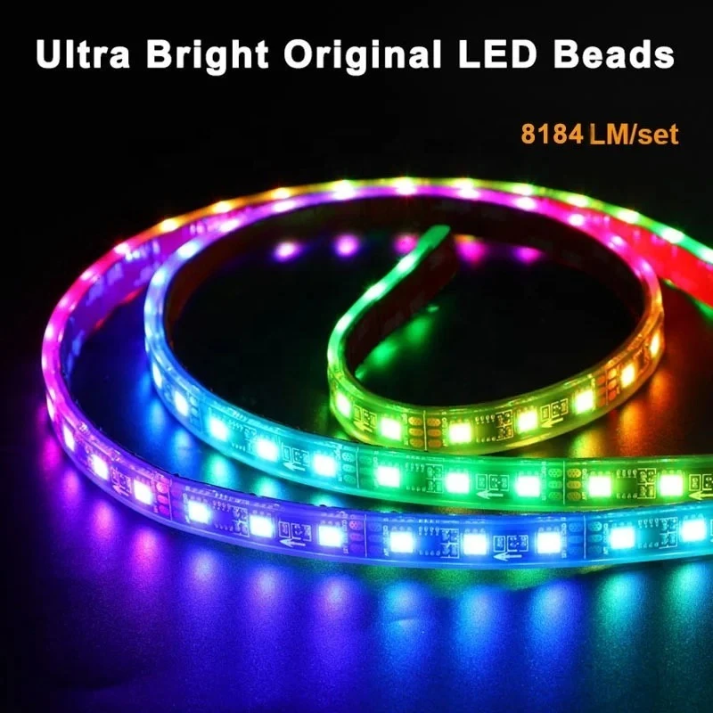 Fotografia 3: Pro Plus Underglow Light LED Carro IP68 Alta Qualidade Under Glow 6pcs Chasing Underglow Light Kit para Carro
