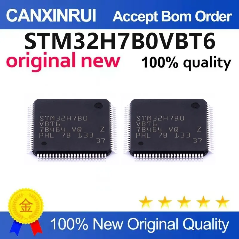 （5pcs-10pcs）Brand new original STM32H7B0VBT6 STM32H723VGT6 microcontroller chip LQFP-100 package