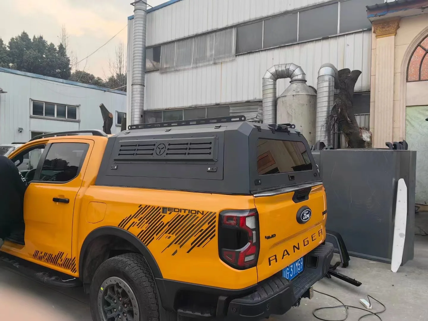 

CoolCar оптовая продажа чехол для пикапа 4x4 аксессуары для бездорожья OEM водонепроницаемый жесткий верх Ranger Pick Up Truck навес для F1