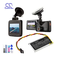 Dashcam Battery For Mio TPC402035 MiVue 508 518 538 568 588 608 618 658 688 698 792 528 230mAh / 0.85Wh Black Li-Polymer  3.70V