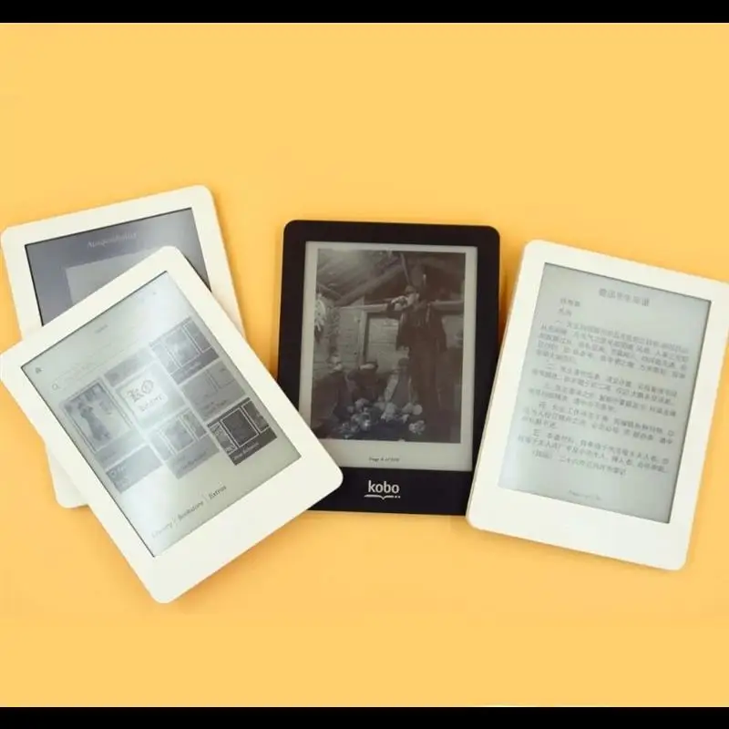 2025 EBook eReader Kobo Glo N613 4G/16G/32G 6 inch 1024X768 WIFI e-Book Touch screen e-ink book Reader Front backlight