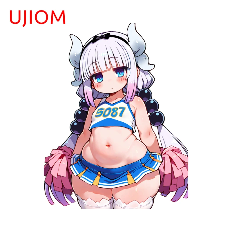 

UJIOM Super Cute Kanna Kamui Wall Stickers Cheerleading Costumes Loli Funny Decals Fashionable Waterproof Living Room Decoration