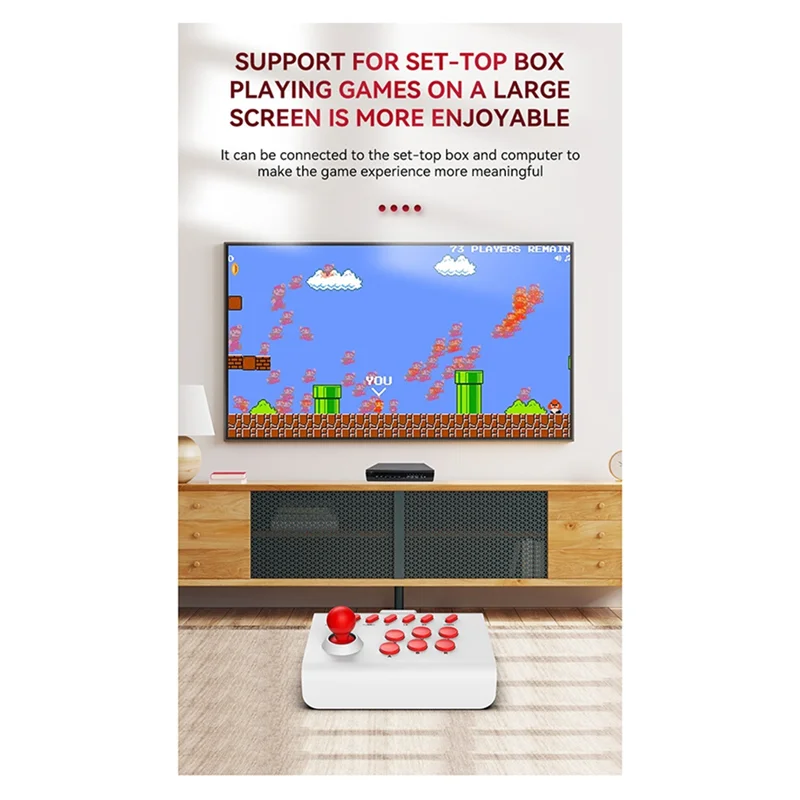 SMIEA Console di gioco arcade wireless Controller joystick Bluetooth per Nintendo Switch PS4 PS3 Pandora Box PC Telefono cellulare E