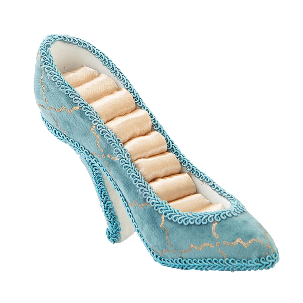 Affordable Blue Gilding Jewelry Holder Eye-Catching Decoration Gift Wedding Birthday Jewelry Storage Rack Display Rack