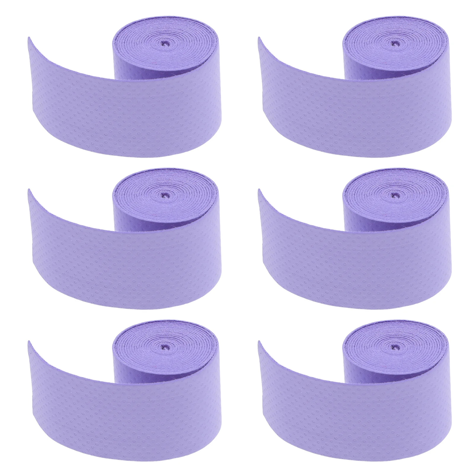 

6 Rolls Drum Stick Sweat Belt Anti-Slip Tape for Drumsticks High Grip Comfortable Fit Easy Apply Drumming Accessories Supply