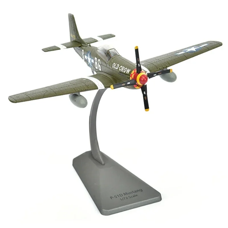 Exquisite 1/72 Scale US Alloy P51D Mustang Fighter Airplane Model  Perfect for Adult Collectors & Kids Alike, DisplayWorthy