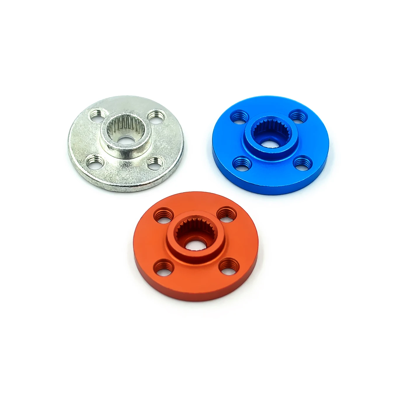 Logam aluminium 25T lengan Servo bulat jenis Disc Matal Horns untuk MG995 MG996 ACE Robot