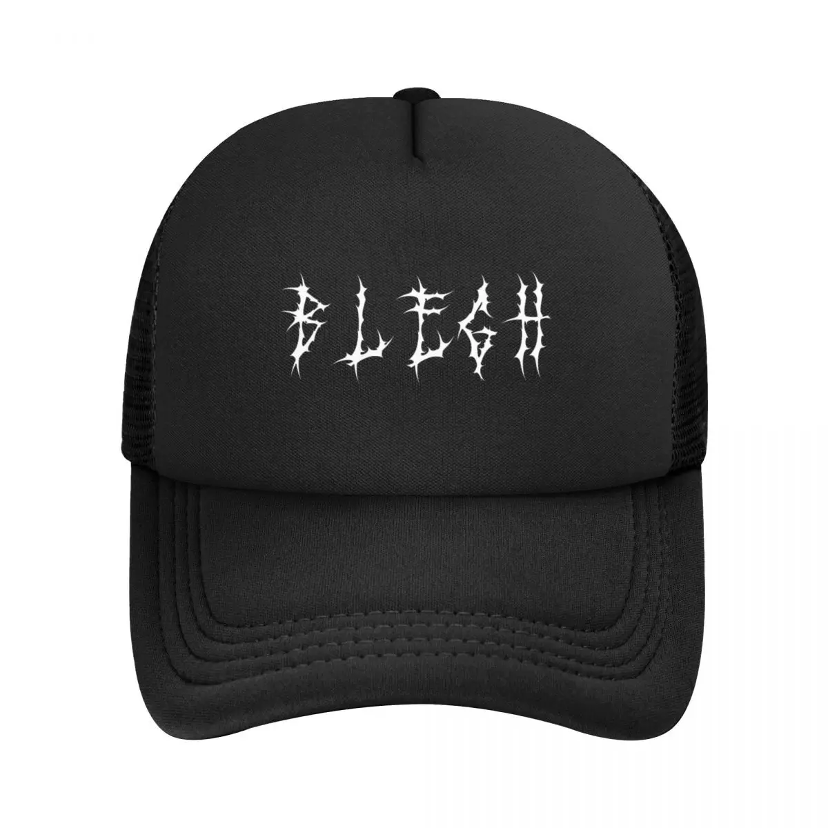 Blegh Heavy Metal Metalcore Deathcore Death Metal Singer Metalhead Mesh Baseball Caps Snapback Baseball Hats Casquette Unisex