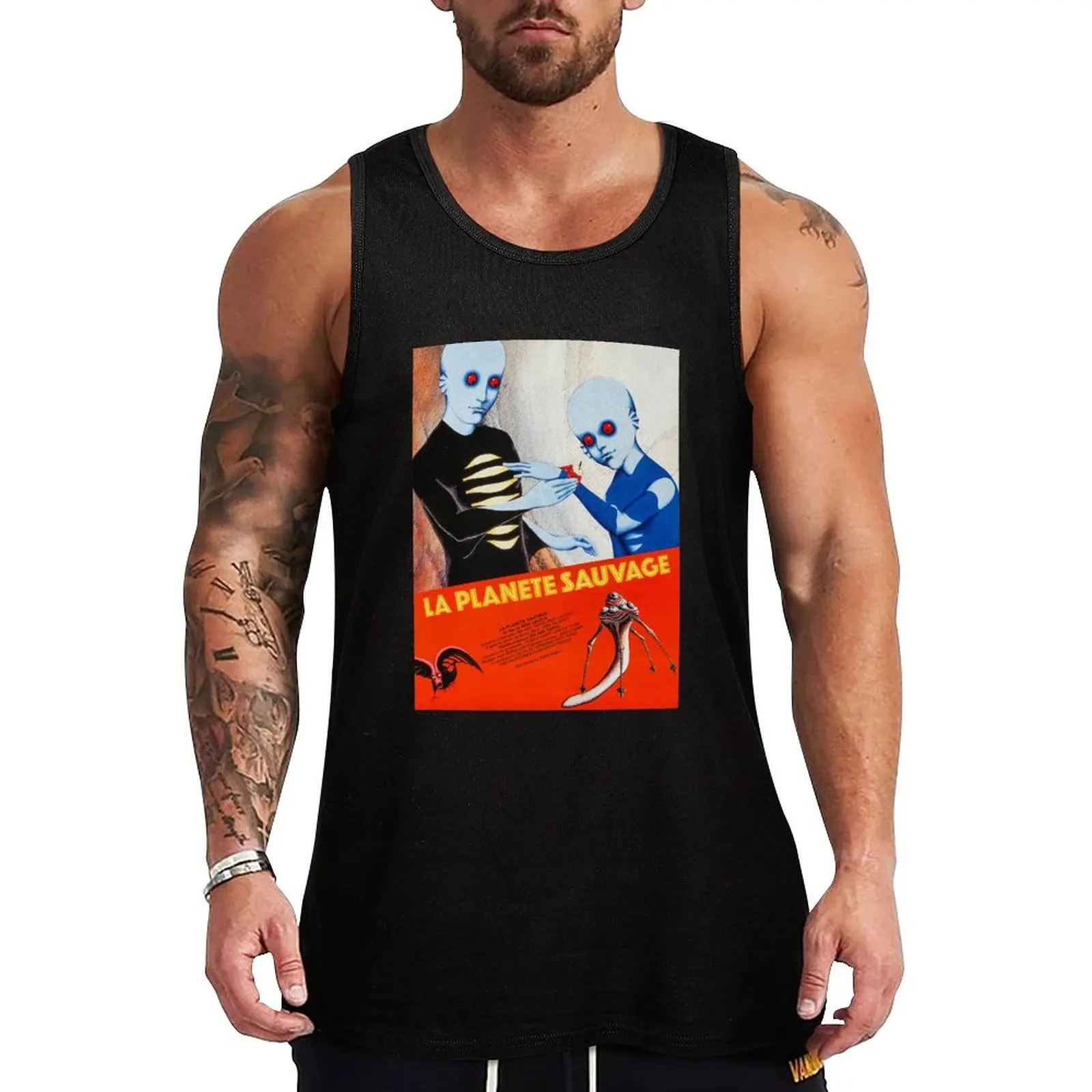Fantastic Planet - La Planete Sauvage Tank Top singlets for men Bodybuilding clothing man bodybuilding man best selling products