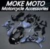 오토바이 페어링 키트 Yzf R1M R1 2015 2016 2017 2018 2019 차체 세트, 고품질 Abs 주입, 블랙 그레이, 신제품 5