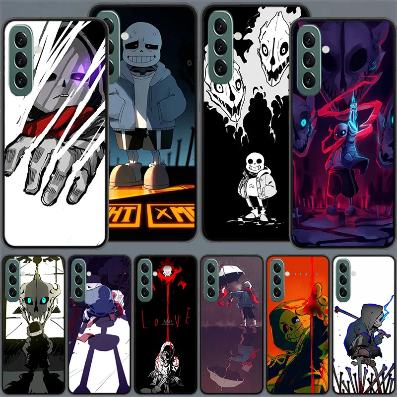 Game Undertale Phone Case For Samsung A16 A26 A36 A56 Galaxy A17 A12 A52S A13 A23 A33 A53 A22 A32 A02S A03S A42 A72 A73 A9 A8 A7