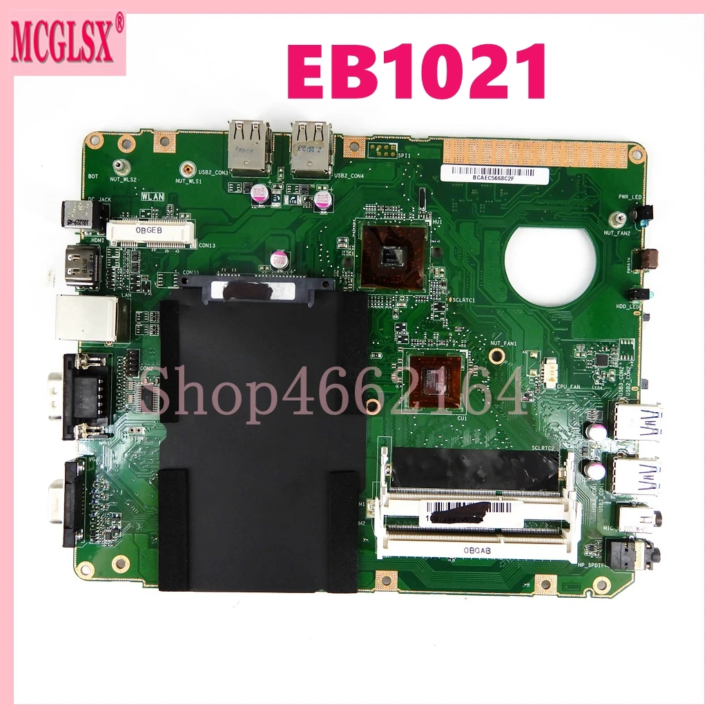 

EB1021 Notebook Mainboard For ASUS EB1021 Lptop Motherboard 100% Tested Working Well