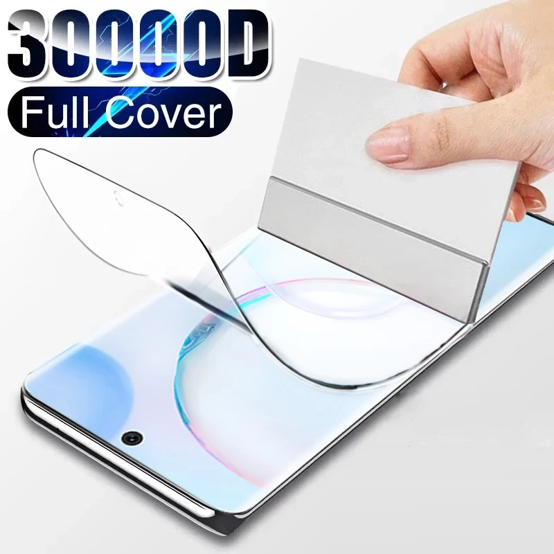 Full Cover Screen Protector For Honor X6S X8a X7a X6 X8 X5 Hydrogel Film For Huawei Nova 11 10 SE 11i Y71 Y61 Y90 Y70 Not Glass