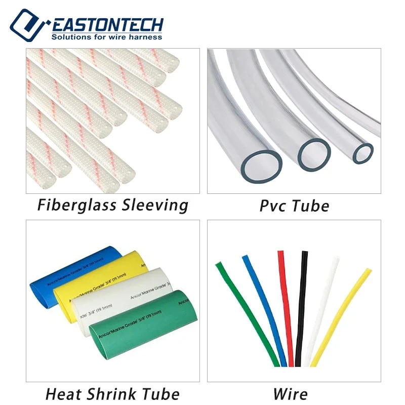 Máquina cortadora de tubos de PVC eléctrica de EW-1250, cortadora de tubos retráctiles, cortadora de tubos de manguera de goma automática de silicona pequeña