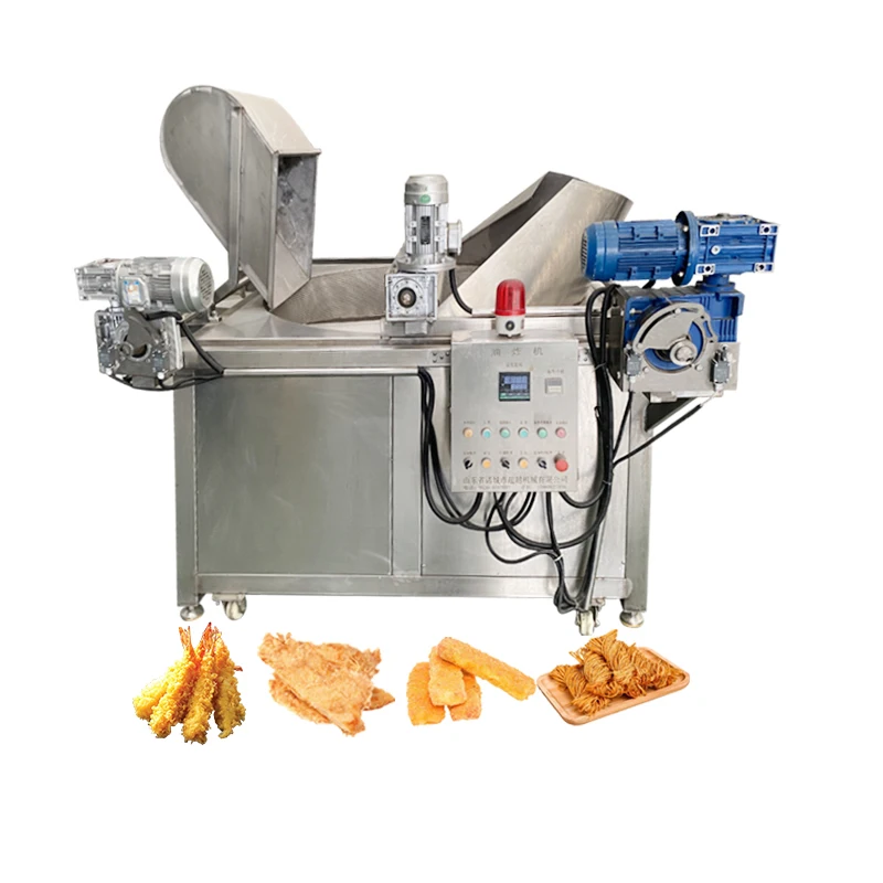 Hot Sale Electric French Fries Fryer Deep Fryer Oil Filter Machine