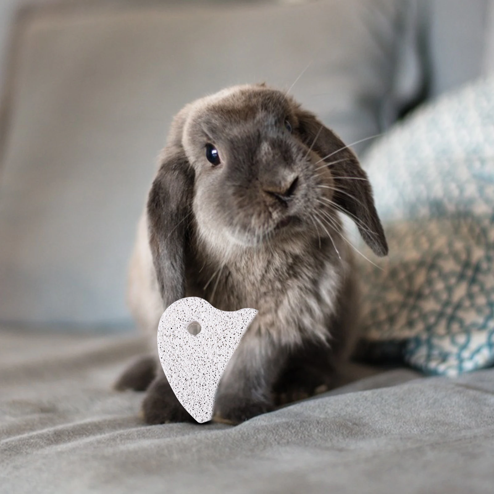 

12Pcs Pet Teeth Grinding Stone Mineral Calcium Chew for Small Animals Hamster Rabbit Chinchilla Guinea Pig Parrot Teeth