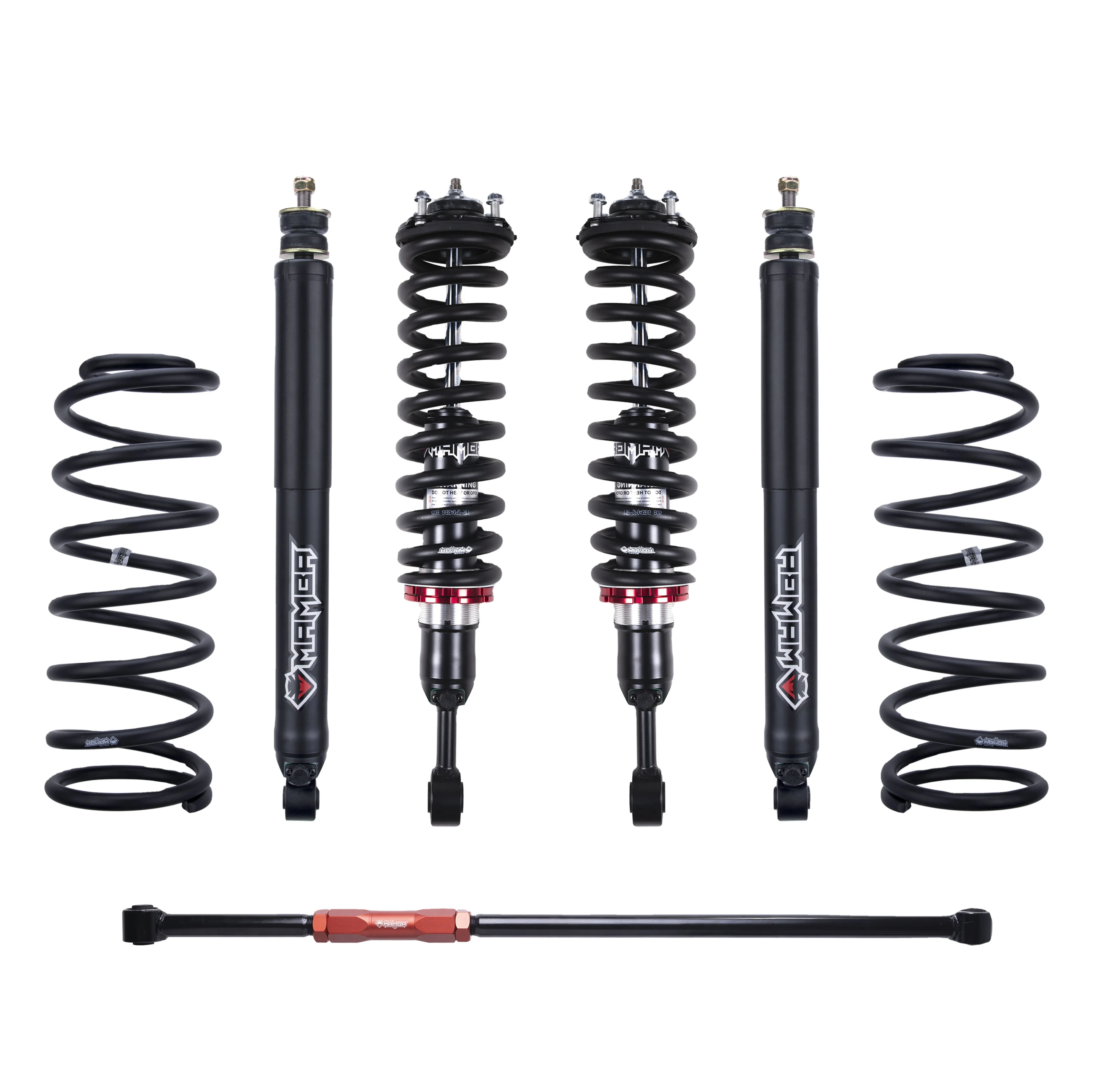 

High Quality Mamba Foam Cell Hydraulic Shock Absorbers Adjustable Suspension Lift Kit For Toyota LC300