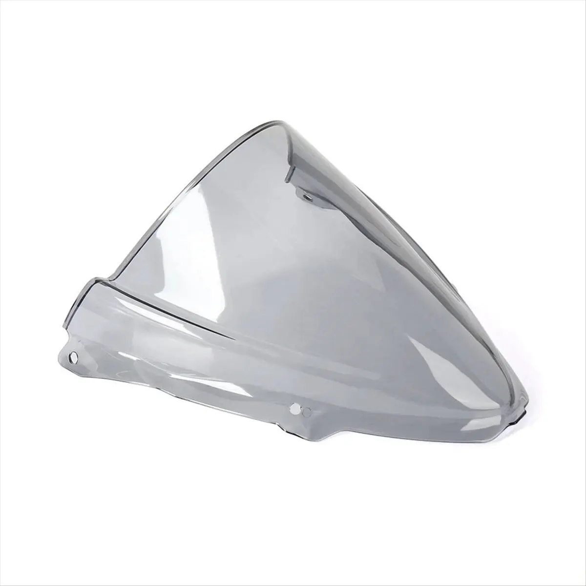 Super Sale Motorcycle Windscreen Windshield Wind Deflector Flyscreen for Kawasaki Ninja ZX6R ZX-6R 2024 2025 Smoke Gray