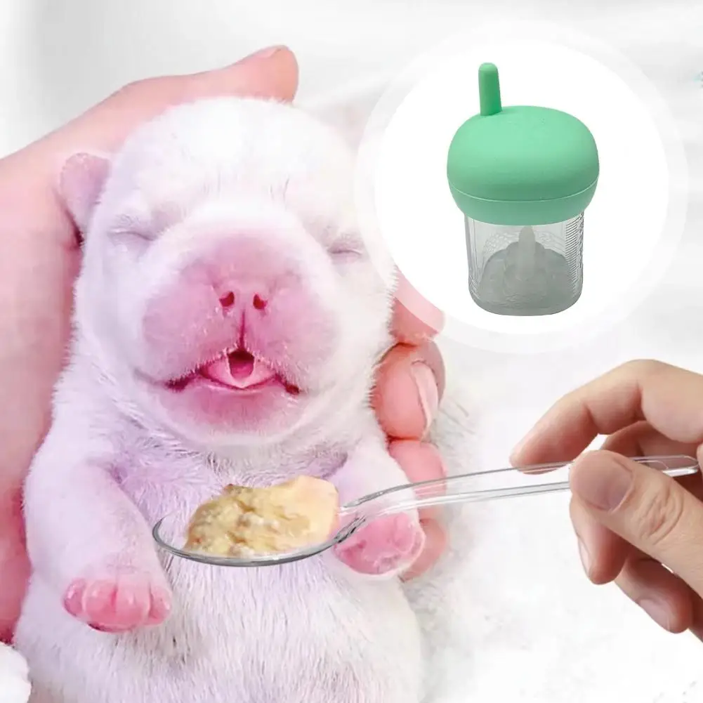 

Pet Feeding Device Puppy Nursing Tool Safe Easy-to-clean Newborn Kitten Puppy Feeding Bottles Anti-choking Design Professional