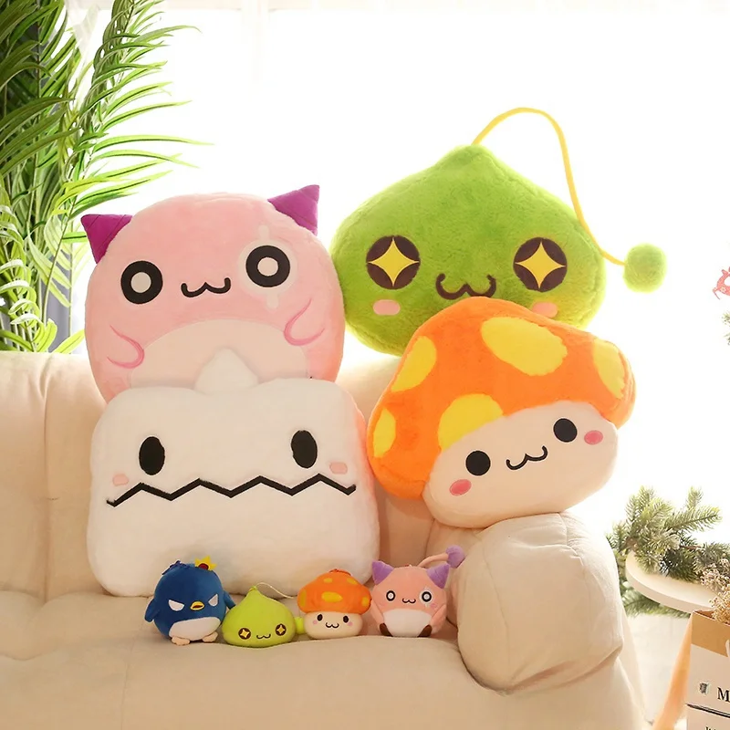

Новинка, аниме кавайное приключение, остров, окружающая плюшевая кукла, подушка, милый мультяшный брелок, украшение для спальни, дивана, подарок на день рождения
