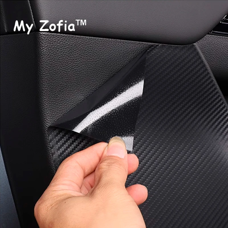For Chery Tiggo 7 Pro Max 2023 2024 2025 CAR Carbon Fiber Stickers Interior Center Console Color Change Molding Sticker Decals