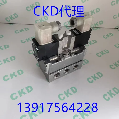 Fully Disassembled (same As Completelyknockeddown) Solenoid Valve 4f 410/420/430-10-L-AC 220v-DC 24v 4 F 410-08/10-L-AC 220v