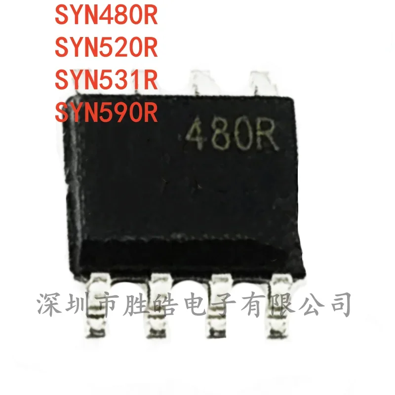 (10PCS)  NEW  SYN480R / SYN520R / SYN531R / SYN590R  SOP-8  Integrated Circuit