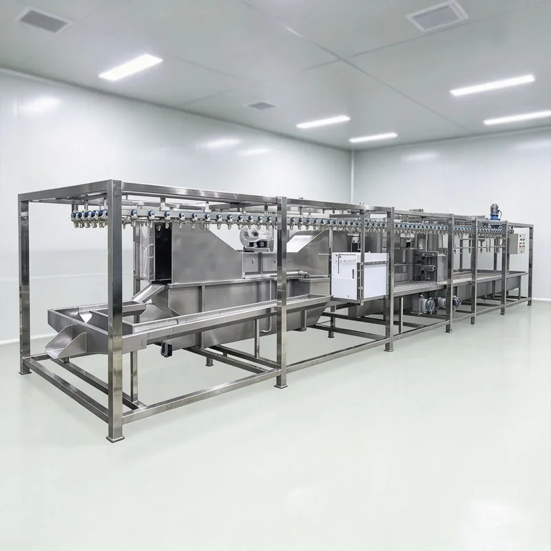 Small Scale Poultry Slaughter Production Line Chicken Processing Machinery Customized