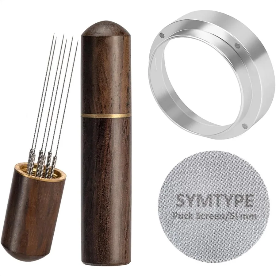 Kit de accesorios Espro de herramientas WDT: 6 agujas de acero inoxidable Herramienta de distribución Espro Distribuidor de café Agitador distribuidor Espro con P