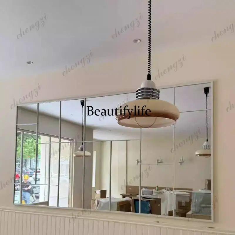 A68Antique Luxury Mirror Decor Vanity Personalised Desktop Desk Mirror Decor Makeup Compact Custom Espelho Living Room Decoratio