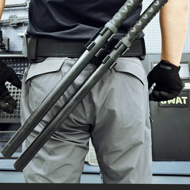 2pcs/set Philippine Short Stick Outdoor EDC Emergency Self Defense Stick With Cover Martial Arts Set