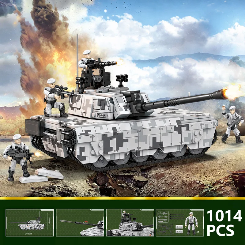 Large Modern Military Building Block Set: Eagle Strike 20 Anti-Ship Missile Vehicle, Transport 20, Air Police 600 Early Warning Aircraft, Amphibious Self-Propelled Howitzer, Laser Weapon Assembly Model, Educational Ass