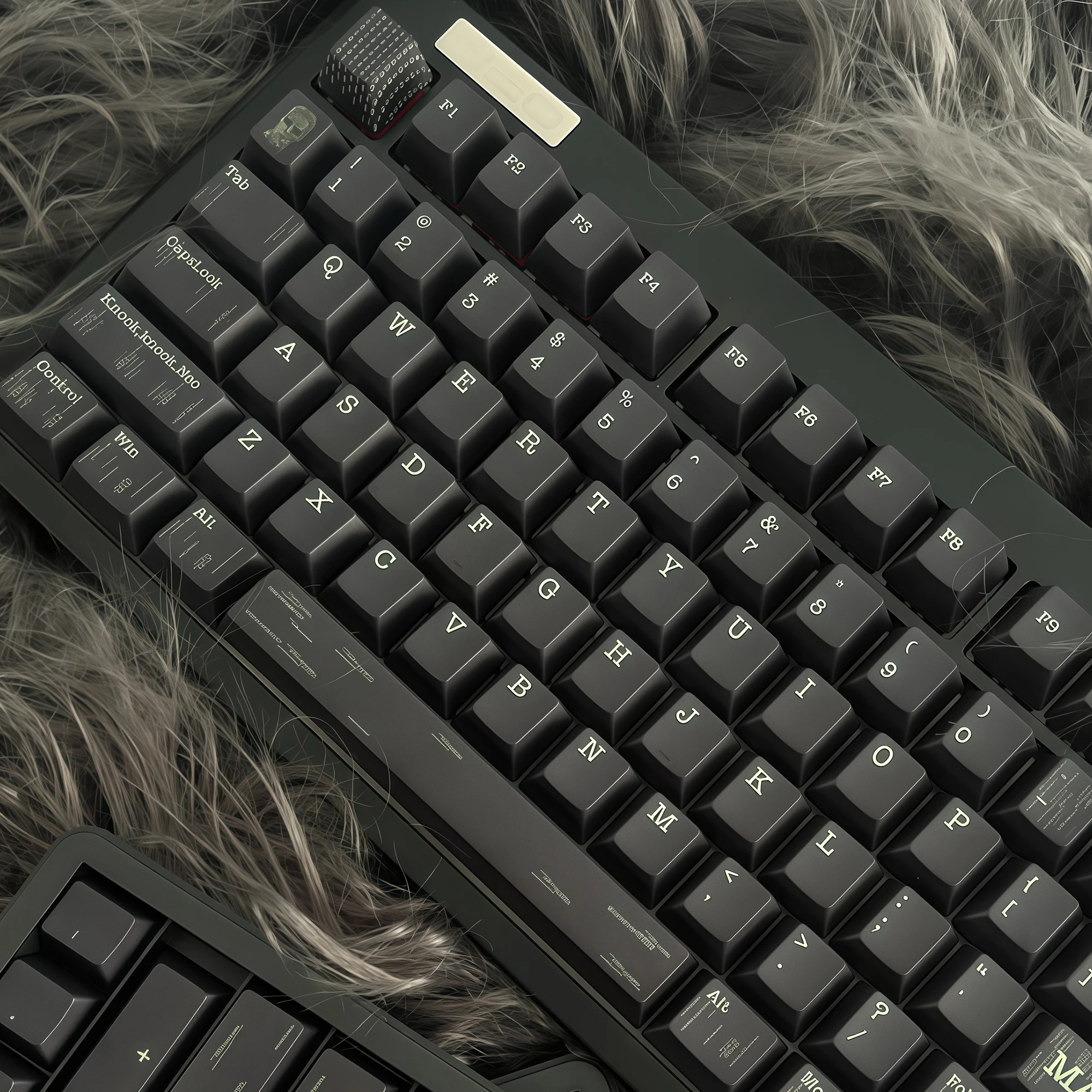 FKKeys The Matrix Thema Keycaps Set PBT Cherry Profile Aangepaste originele handgemaakte Keycaps voor mechanische toetsenbordaccessoires Cadeau