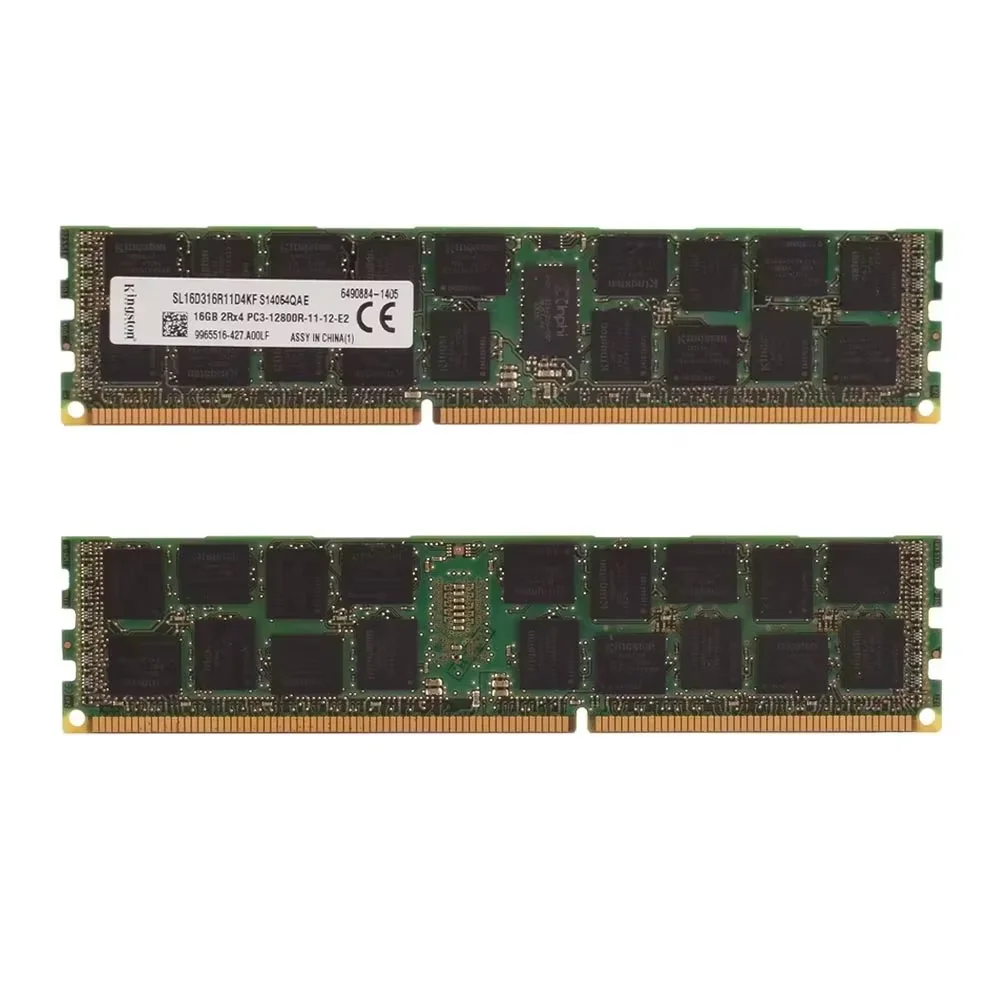1/4/8 SZT. Kingston DDR3 DDR3L Pamięć RAM Serwerowa REG ECC 8GB 16GB 32GB 1066 1333 1600 1866MHz Registered ECC Pasuje do Płyty Głównej X79 X99 — zdjęcie produktu 4