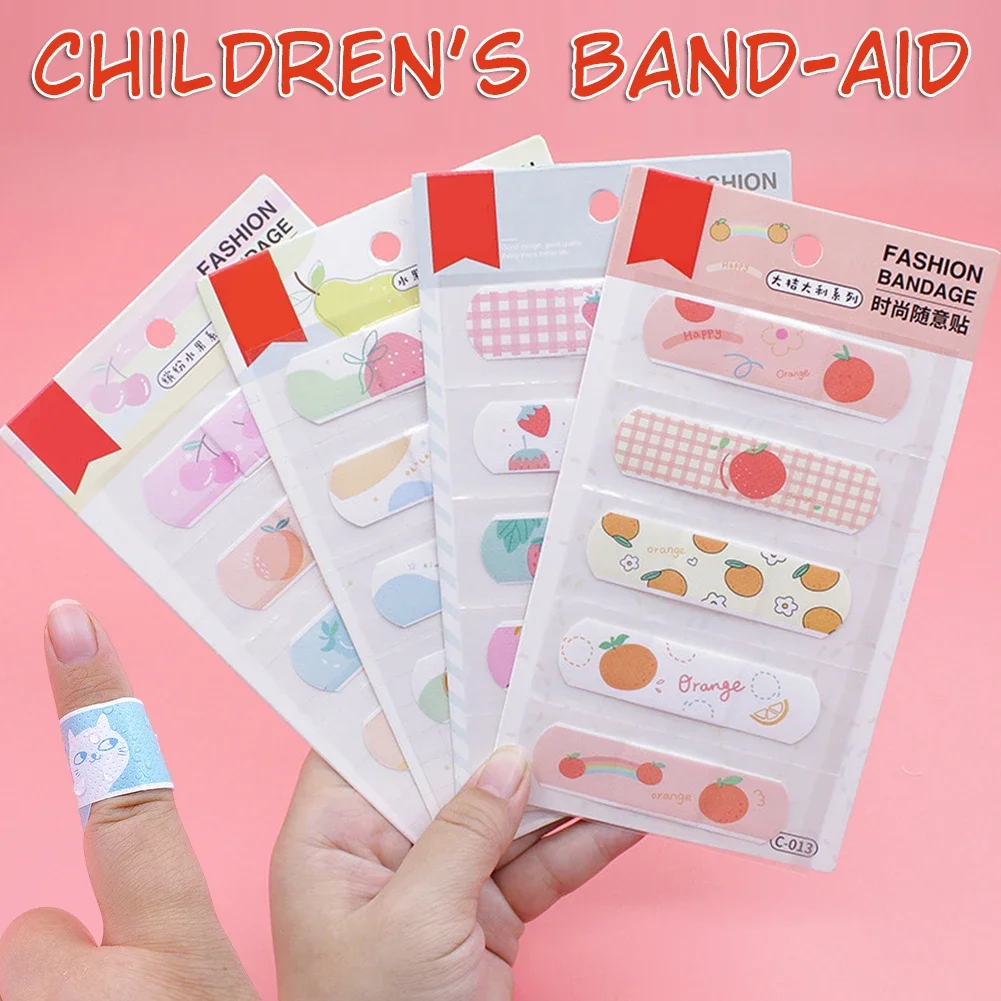 

Portable Cartoon Animal Flower Band Aid Breathable Self-adhesive Woundplast for Outdoor Travel Self Defense