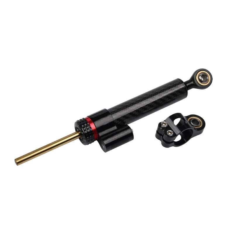 

Motorcycle carbon fiber titanium ruler directional damper for Honda Kawasaki Suzuki large displacement street run motogp