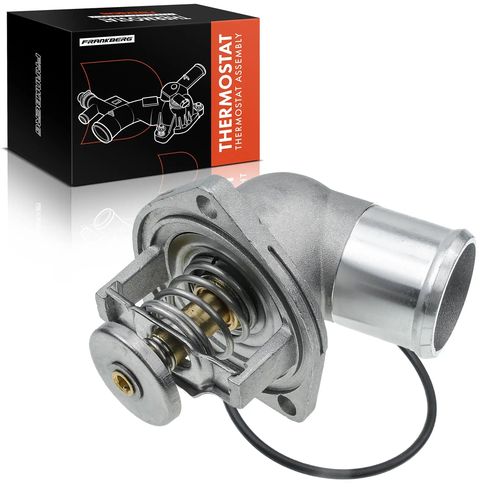 Frankberg 1x thermostaatkoelvloeistof voor Opel Astra G Corsa C Meriva A Chevrolet 93397748 1338420 09129907 1338003 96414627