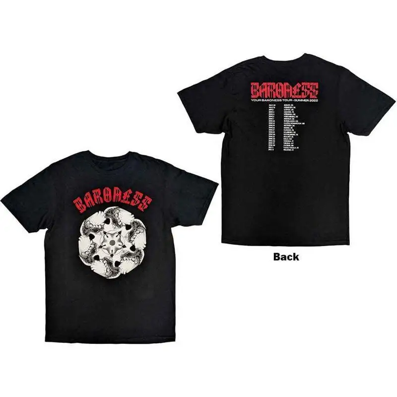 Baroness 'Lightwing' Black T shirt - NEW